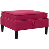  Set namještaja za dnevni boravak 5 pcs Vinska crvena Baršun | shoptok.hr