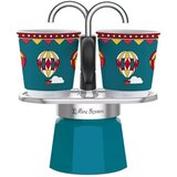  Kavni aparat Mini Express Zimska dežela Turquoise 2 skodelici, (5000524673) Cene