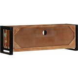vidaXL TV omarica 100x30x35 cm masivni les obnovljen | Shoptok.si