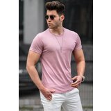Madmext T-Shirt - Pink - Fitted Cene