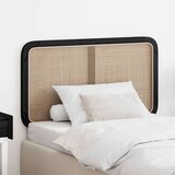  Vzglavje z vzglavjem Črna 100 x 55 x 3 cm Ratan, (5000109671) | Shoptok.si