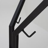 Spinder Design Črn kovinski obešalnik Jaimy – | Shoptok.si