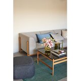 Hübsch Crni/u prirodnoj boji mramorni stolić za kavu 80x80 cm Raw – | shoptok.hr