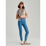 House - Skinny traperice visoka struka - Plava Cijene