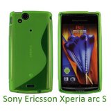  Gumijasti / gel etui S-Line za Sony Ericsson Xperia arc / Xperia arc S - zeleni Cene