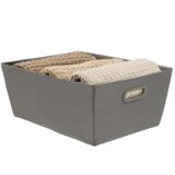Tendance KOŠARICA 32,5X45X18 CM POLIESTER, SIVA | shoptok.hr