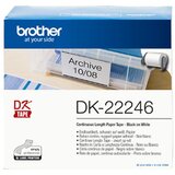 Brother neskončne nalepke - papir bel 103mm x 30,48m BRDK22246 | Shoptok.si