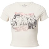 Hollister Majica bež / rdeča / črna | Shoptok.si