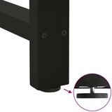  Noge za klubsko mizico črne barve 2 kosa 38 x (42-43) cm jeklo, (22123856) | Shoptok.si