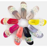 Resti Royalfashion Black women's decorated Maurelle flip-flops | Shoptok.si