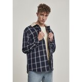 Urban Classics Sherpa Lined Shirt Jacket Navy/wht Cijene