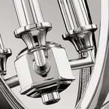 Elstead Lighting Feiss FE-CORINNE-3P-S - Luster na lancu CORINNE 3xE14/60W/230V | Eponuda.com