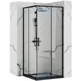 Rea Tuš kabina Punto Black 90x90 Cene