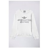 Aeronautica Militare Puloverji FE1971DF56773097 Bela Cene