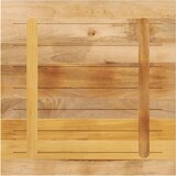 Stolna ploča 80x80x1,5 cm četvrtasta masivno obnovljeno drvo | shoptok.hr