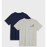 Sinsay Pamučne majice 2 pack | shoptok.hr