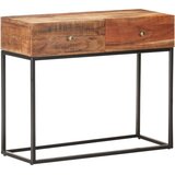  Konzolni stol 90 x 35 x 75 cm od grubog bagremovog drva | Eponuda.com