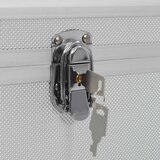  Kutije za pohranu 2 kom srebrne aluminijske | shoptok.hr
