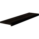  Gazišta stepenice 16 kom tamnosmeđi 100x25x2 cm masivna hrast | shoptok.hr