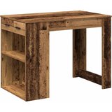 Maison Chic Pisalna miza - pisarniška miza - Računalniška miza s predalom in polico starinski les 102x62x77,5 cm, (21785312) Cene