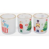 Sinsay Set božićnih svijećnjaka, pakiranje 3 komada | shoptok.hr