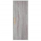  Visoka komoda siva sonome 34,5x34x180 cm od konstruiranog drva Slike