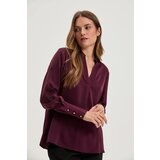 Marisse WOMEN'S SHIRT Z-KO-4819 BURGUNDY | shoptok.hr