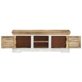 TV ormarić 110 x 30 x 40 cm od masivnog drva manga | shoptok.hr