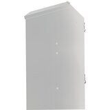 Hranilica za zečeve Srebrno 64.5 x 25.5 x 45.5 cm Cinkani čelik | Eponuda.ba