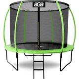  Trampolin 305 cm s unutarnjom zaštitnom mrežom i stepenicama Aga SPORT EXCLUSIVE MRPU1010LG - svijetlo zeleni | shoptok.hr