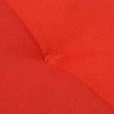  Blazine za vrtne stole 4 kosi rdeče 120x50x3 cm blago, (20657531) | Shoptok.si