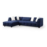 Atelier Del Sofa ugaona garnitura boston left night blue | ePonuda.com