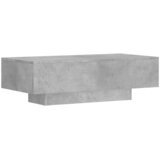 Stolić za kavu boja betona 100 x 49,5 x 31 cm konstruirano drvo | Eponuda.ba