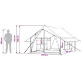  Kabinski šator Maslinasto zelena 340 x 246 x 210 cm Polipamuk | Shoptok.si