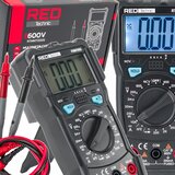 Univerzalni digitalni multimetar osvijetljeni lcd 600v crni | shoptok.hr