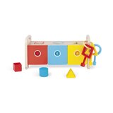 Janod Shape Sorter Box with Keys aktivna umetaljka 18m+ 1 kom Cijene