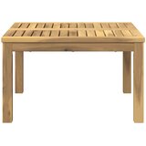  Stolić za kavu Bijela 60 x 60,5 x 36 cm Čvrsto drvo akacije | shoptok.hr
