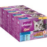 Whiskas Multi pakiranje Duo vrećice 48 x 85 g - Ocean Delights u želeu | shoptok.hr