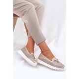 S. BARSKI Women's Leather Perforated Shoes Made Of Natural Leather D&A | ePonuda.com
