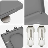  WC daska Siva 47,5 x 35 x 3,6 cm Duroplast | shoptok.hr