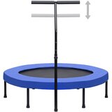  Trampolin za vježbanje s ručkom i sigurnosnim jastučićem 122 cm | shoptok.hr