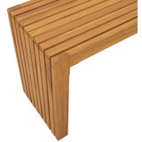  Klupa Prirodna nafta 110 x 30 x 45 cm Čvrsto teak drvo | shoptok.hr