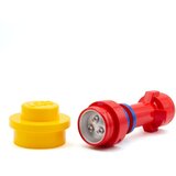 Lego Iconic baterijska lampa: plavo-žuta ( LGL-FL4 )