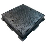 Master Poklopac za šaht kvadratni 590x590x75mm D400 MDS70 crni | Eponuda.ba