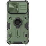 Nillkin maska cam shield armor pro za iphone 15 pro max/ zelena Cene