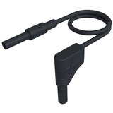 SKS Hirschmann MAL S WG-B 100/2\,5 sw varnostni merilni kabel 4 mm varnostni vtič 4 mm varnostni vtič 100 cm črna 1 kos, (20423264) | Shoptok.si