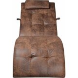  Ležaljka s jastučićem, smeđa, izgled suede | shoptok.hr