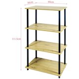 XXXL Regal Timilli 4, Barva Hrasta | Shoptok.si