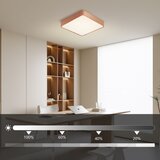 Brilagi LED prigušiva stropno svetlo POOL LED/36W/230V 40x40 cm u bronzanoj boji + daljinski upravljač | Eponuda.com