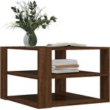  Stolić za kavu boja hrasta 58x58x40 cm konstruirano drvo | Eponuda.com